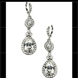 Givenchy Crystal Drop Earrings